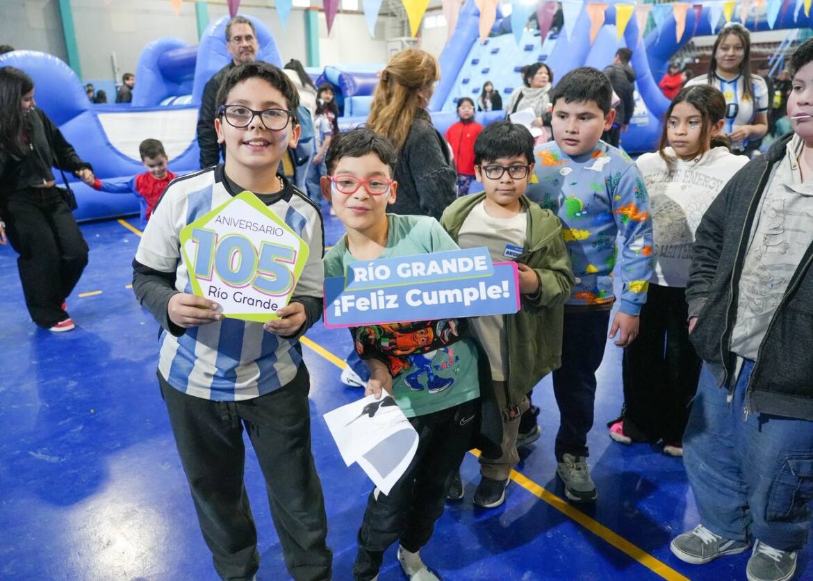 EL MUNICIPIO CELEBRÓ EL 105° ANIVERSARIO DE RÍO GRANDE CON DOS GRANDES KERMESSES