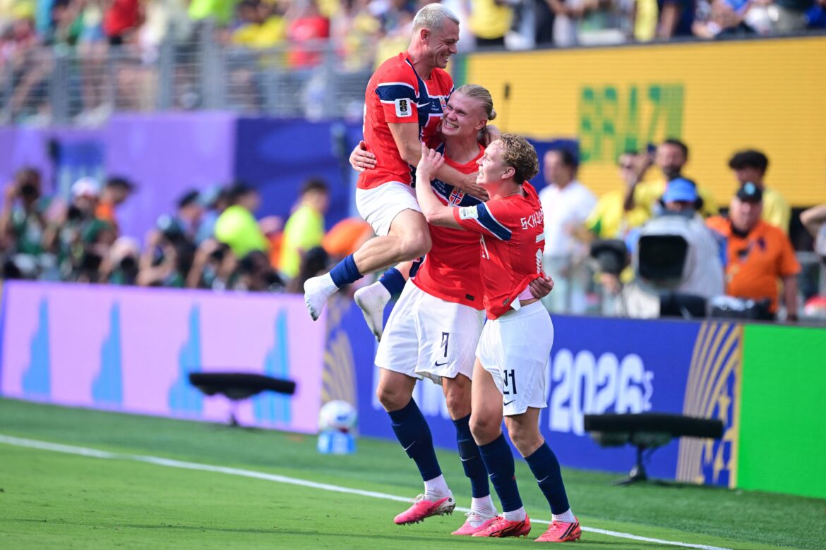 Haaland desata la tormenta perfecta y Noruega sepulta a Brasil en un épico duelo mundialista