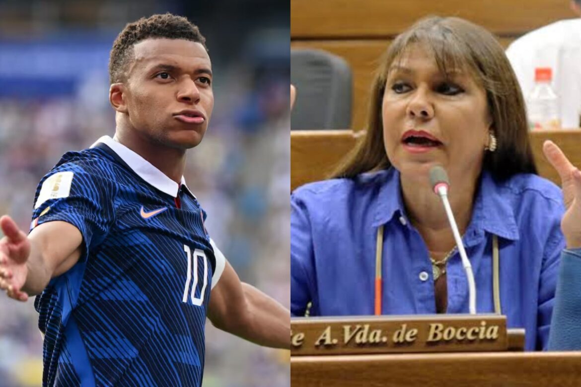 Escándalo diplomático y racista: senadora paraguaya ataca a Mbappé y la Federación Francesa anuncia acciones penales
