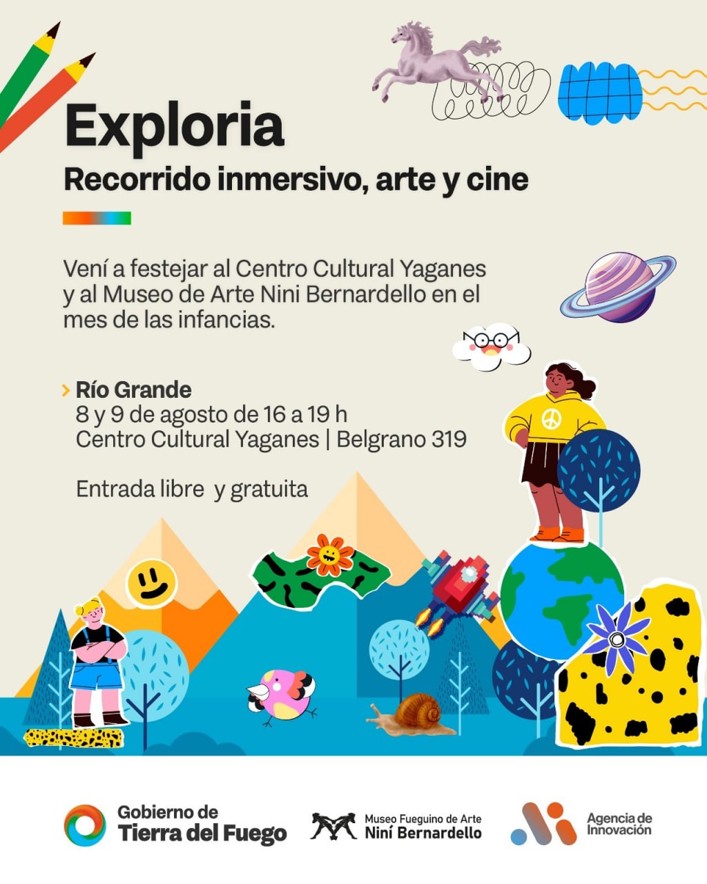 «EXPLORIA»: UN FIN DE SEMANA A PURO JUEGO, ARTE Y CREATIVIDAD