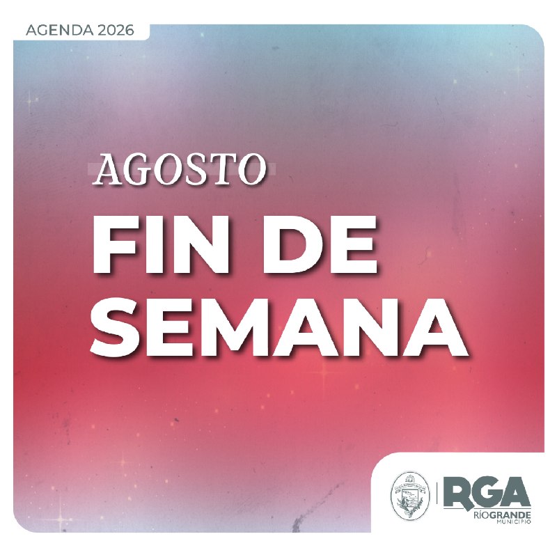 DISFRUTÁ ESTE FIN DE SEMANA EN RÍO GRANDE