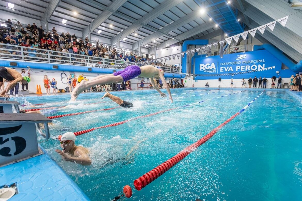 CIRCUITO PATAGÓNICO AUSTRAL DE NATACIÓN: RÍO GRANDE RECIBIÓ A DEPORTISTAS DE TODA LA PATAGONIA