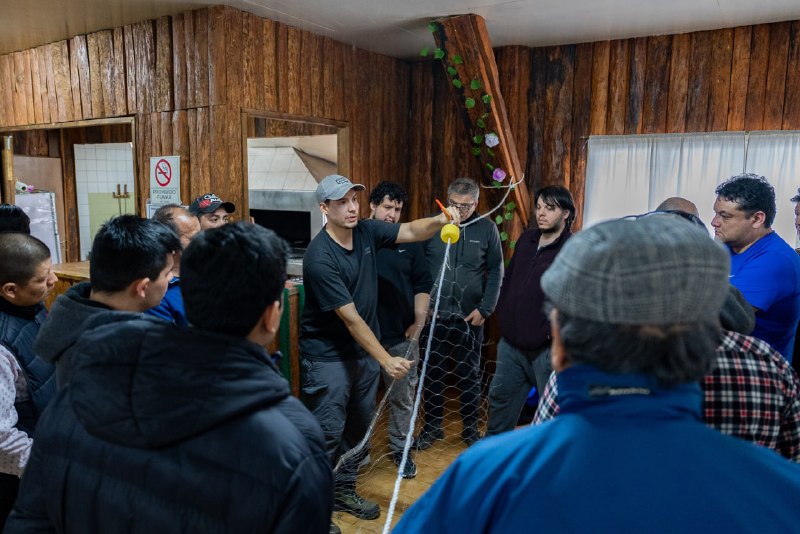 PESCADORES ARTESANALES FUERON LOS PROTAGONISTAS EN EL CURSO DE BUENAS PRÁCTICAS OPERATIVAS