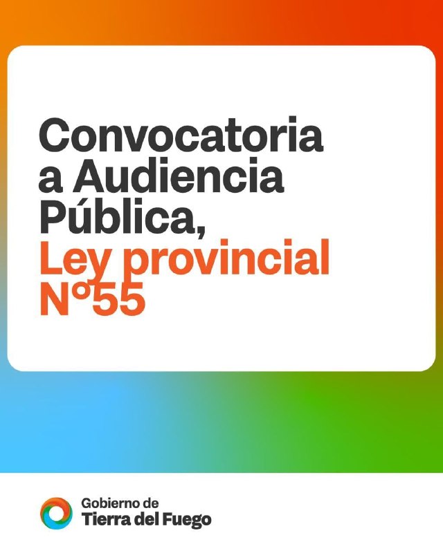 SE ABRE LA CONVOCATORIA A LA AUDIENCIA PÚBLICA DEL PROYECTO LITORAL RENOVABLE S.A.