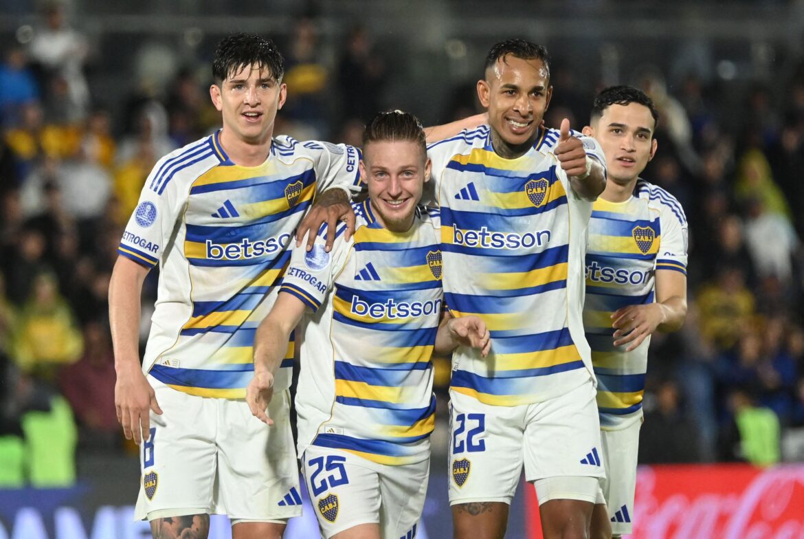 Boca Juniors desata una tormenta auriazul en Asunción y sella su pase a cuartos con una exhibición de poderío
