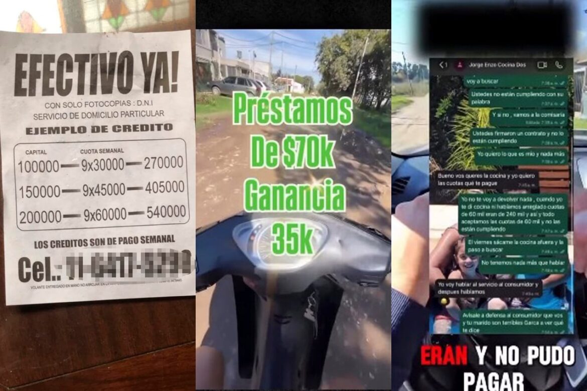 El circuito del terror financiero: cómo los prestamistas usurarios se adueñan de los barrios ante la fragilidad económica