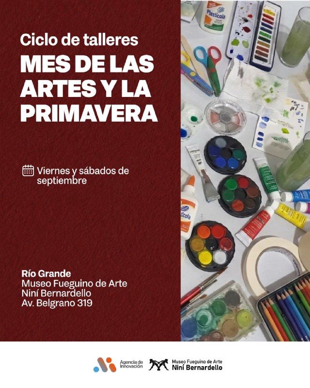 EL MUSEO FUEGUINO DE ARTE “NINÍ BERNARDELLO” CELEBRA EL MES DE LAS ARTES CON DOS NUEVAS EXPOSICIONES Y TALLERES GRATUITOS PARA TODA LA COMUNIDAD