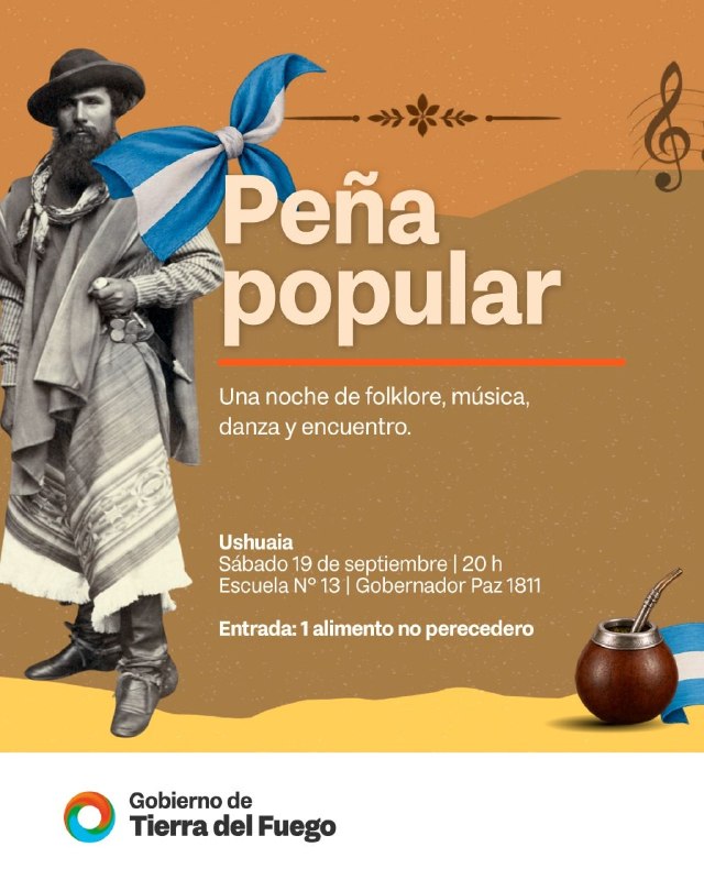 PEÑA POPULAR: UNA NOCHE DE FOLKLORE, MÚSICA, DANZA Y ENCUENTRO