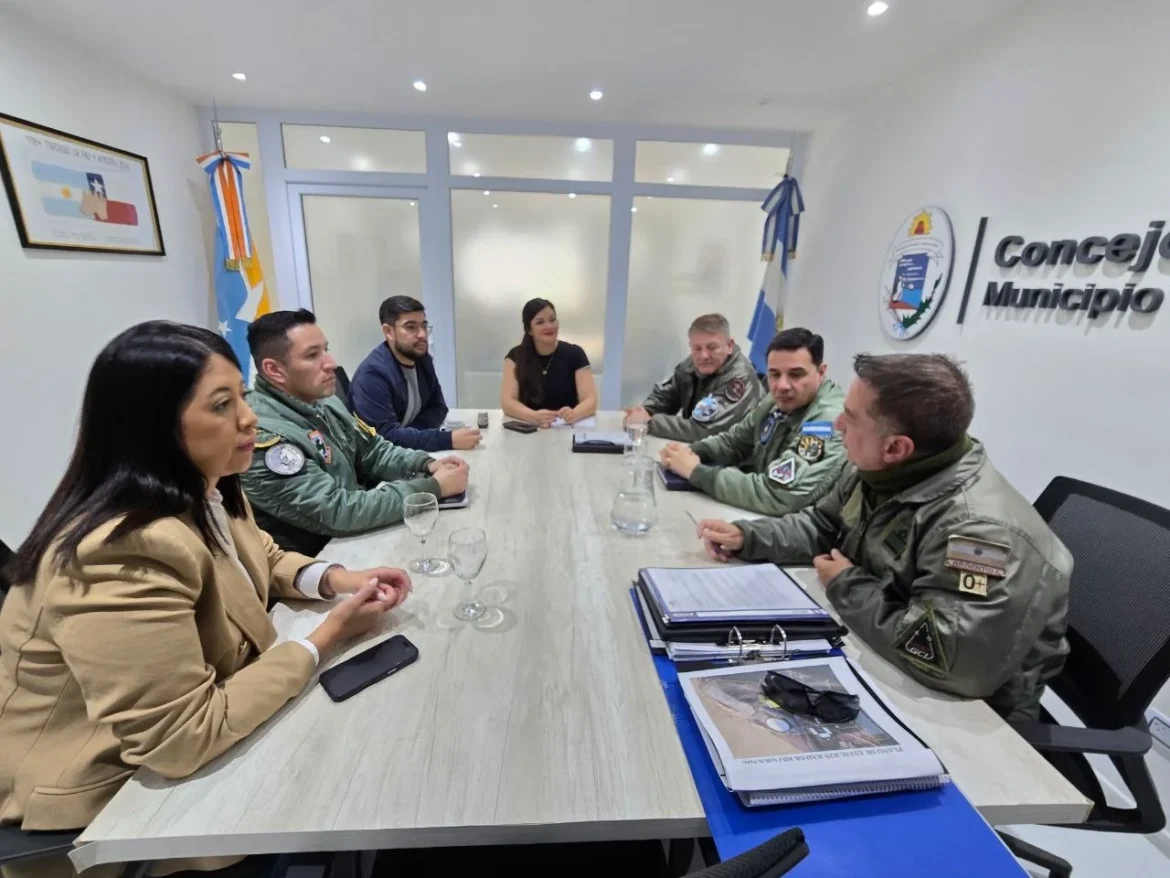 El Concejo Deliberante recibió a la Fuerza Aérea Argentina