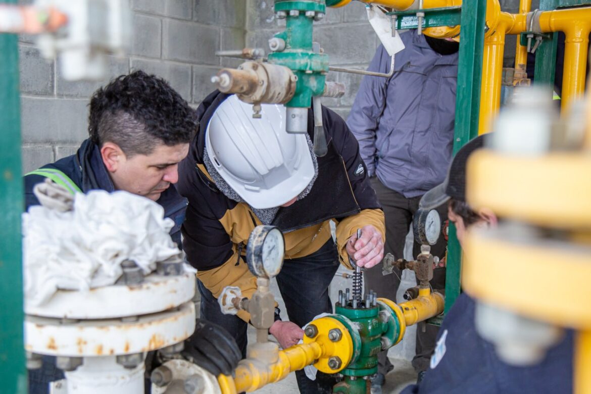 LA DPE FINALIZÓ LA PRIMERA ETAPA DE MANTENIMIENTO EN LA PLANTA DE GAS DE TOLHUIN