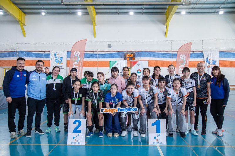 JUEGOS FUEGUINOS: RÍO GRANDE SE CONSAGRÓ CAMPEÓN PROVINCIAL DE FUTSAL FEMENINO Y MASCULINO