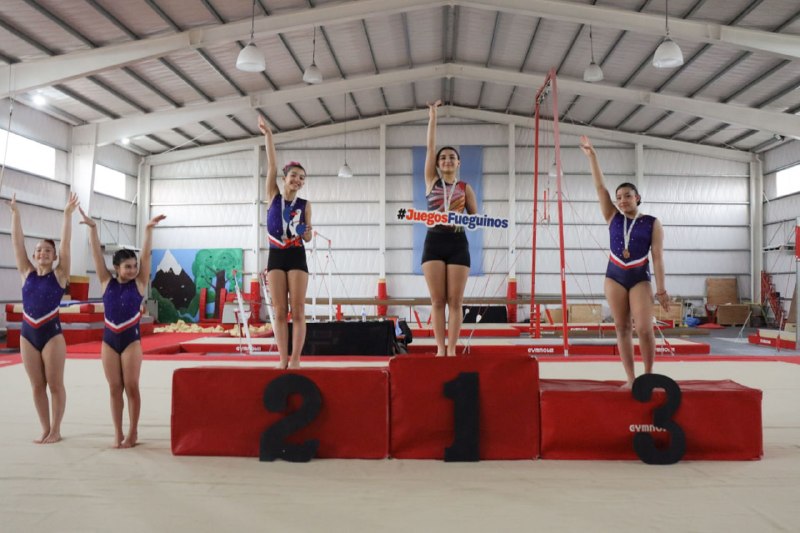 JUEGOS FUEGUINOS: LA GIMNASIA ARTÍSTICA TUVO SU FINAL PROVINCIAL EN RÍO GRANDE