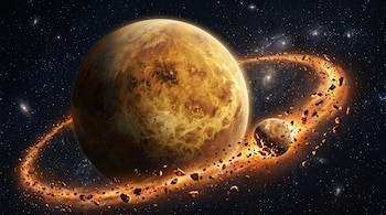 Venus pudo haber devorado a su propia luna en los albores del sistema solar