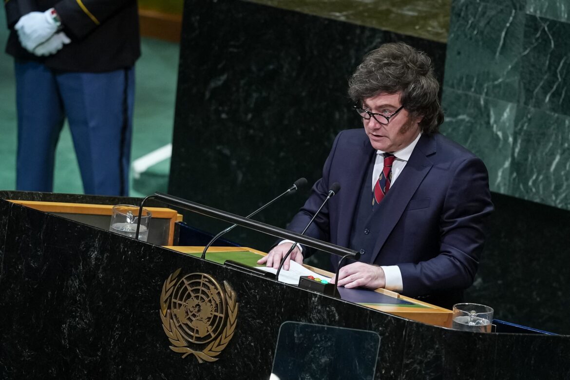 Milei arremetió contra la ONU en Nueva York pero le exigió respaldo por Malvinas: “No vamos a esperar sentados”