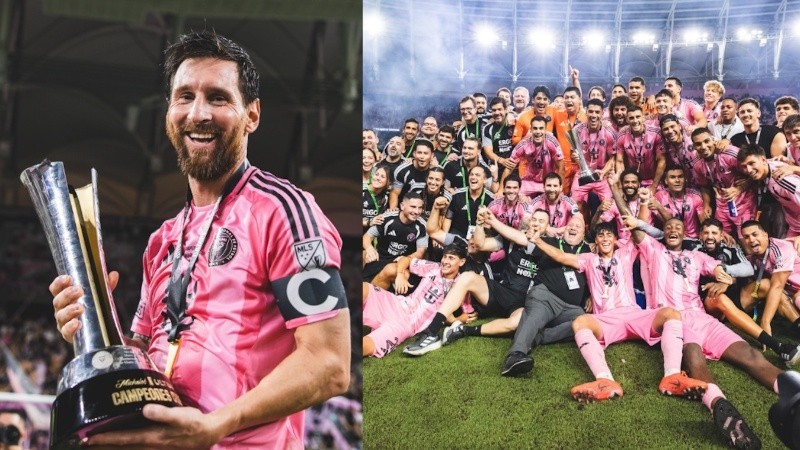 Messi sigue agrandando su leyenda: gritó 100 veces con Inter Miami y rompió un récord histórico en finales
