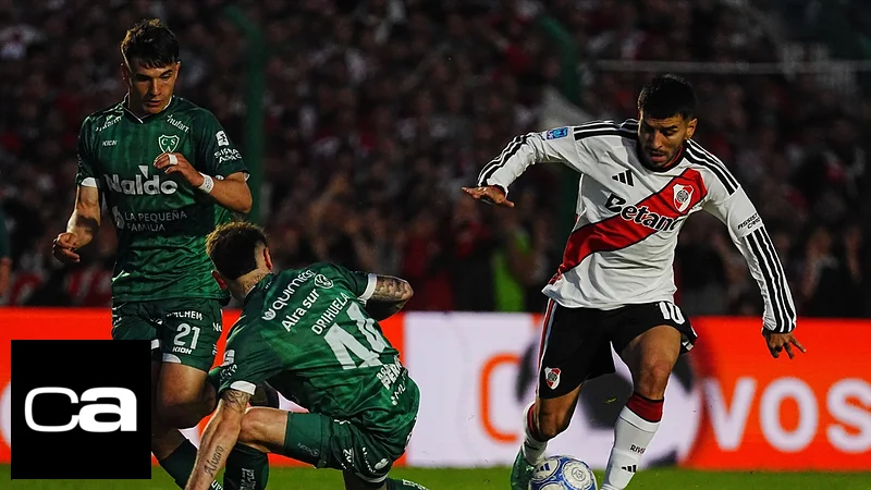 Polémica anulada en Junín: el VAR le quitó el triunfo a River y reavivó el debate sobre las manos