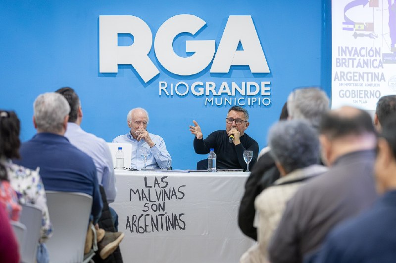 RÍO GRANDE FUE SEDE DE UNA CHARLA SOBRE SOBERANÍA Y RECURSOS DEL ATLÁNTICO SUR