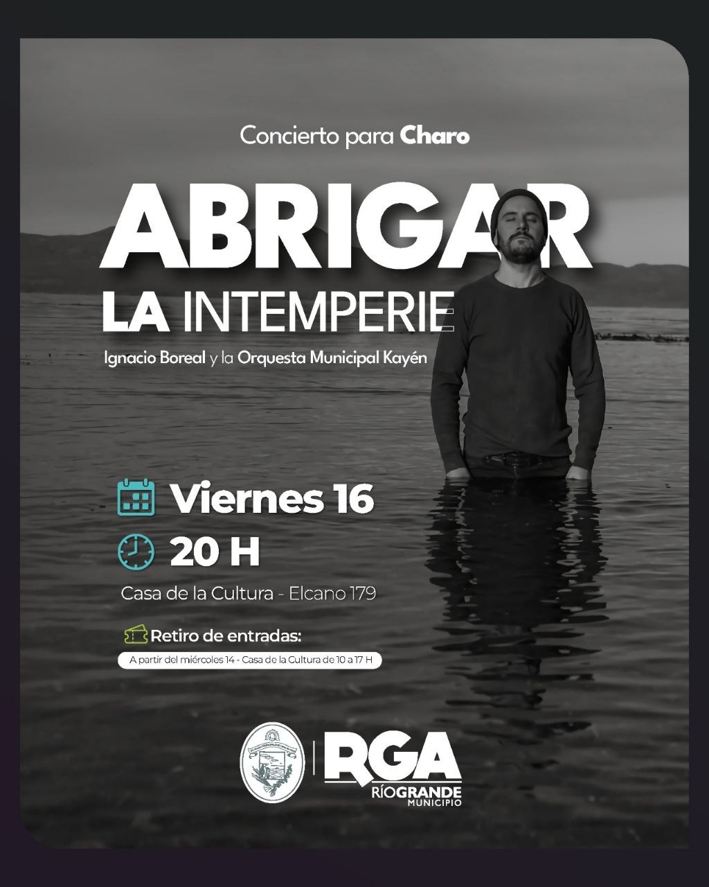 IGNACIO BOREAL Y LA ORQUESTA MUNICIPAL KAYÉN PRESENTARÁN “ABRIGAR LA INTEMPERIE”