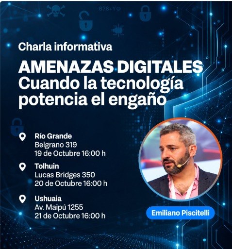 EL BTF INVITA A UNA NUEVA CHARLA SOBRE CIBERSEGURIDAD: AMENAZAS DIGITALES Y USO DE INTELIGENCIA ARTIFICIAL EN LAS ESTAFAS