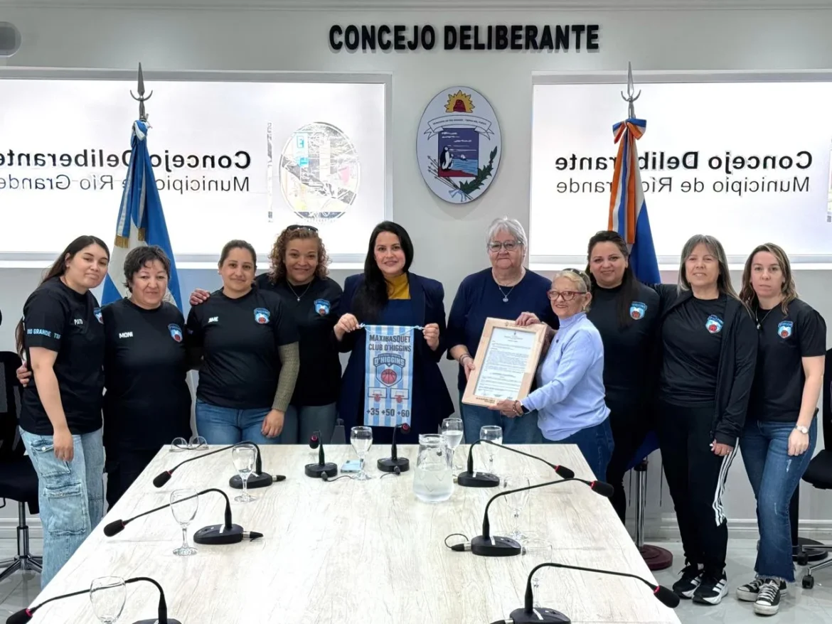 El Concejo Deliberante declaró de Interés Municipal la participación del Club O’Higgins en el Circuito Femenino de Maxibásquet