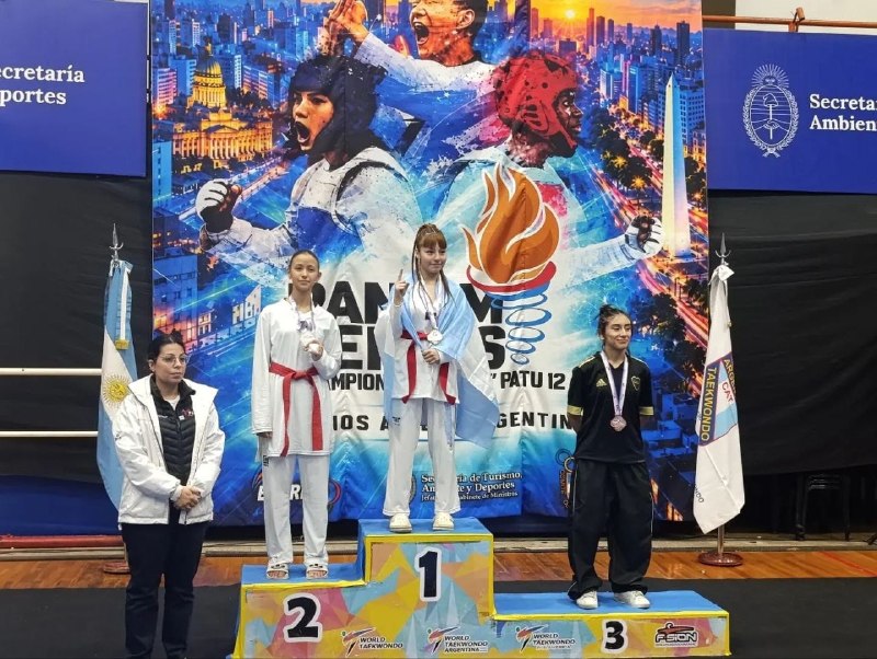 TAEKWONDO: SIETE MEDALLAS DE ORO PARA TOLHUIN EN EL PANAM SERIES PATU-12