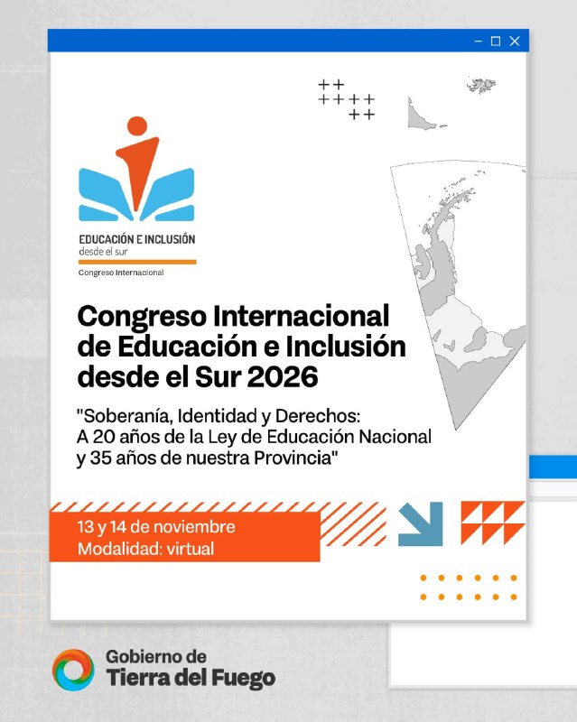 INSCRIPCIONES ABIERTAS PARA EL 9° CONGRESO INTERNACIONAL DE EDUCACIÓN E INCLUSIÓN DESDE EL SUR