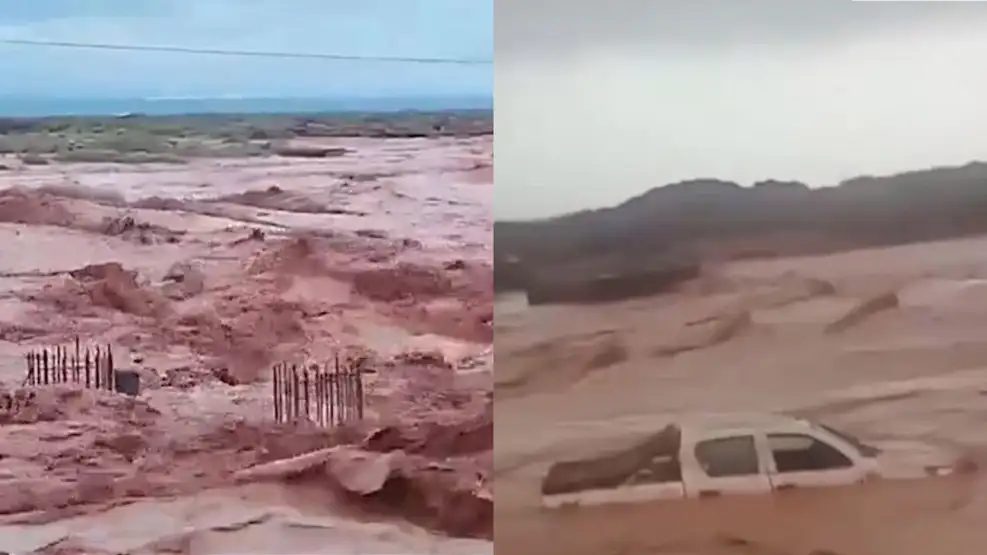 El Niño desata un temporal histórico en Neuquén: inundaciones, rutas cortadas y un herido grave en Vaca Muerta