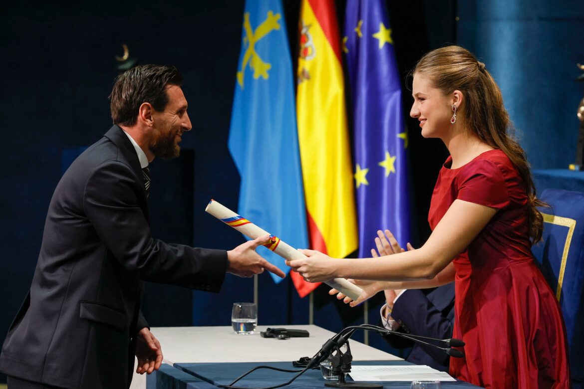 Lionel Messi engrandece su leyenda con el Premio Princesa de Asturias de los Deportes