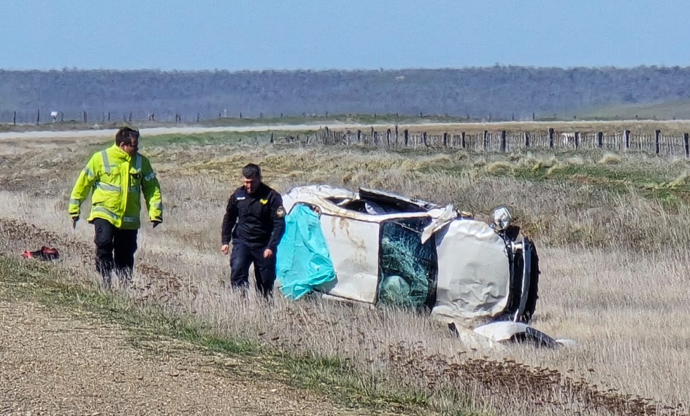 Trágico vuelco en la Ruta 3: un empresario riograndense perdió la vida al sur de la ciudad
